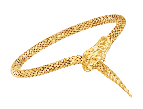 Ross Simons, Gold Snake Bracelet – Katie Emily Bray